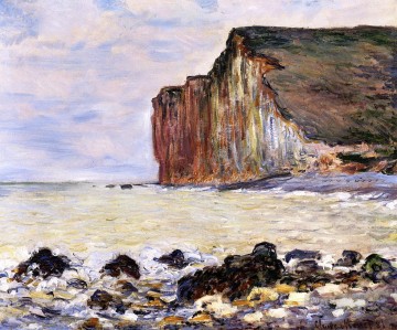 Claude Monet Painting - Acantilados de Les Petites Dalles Claude Monet